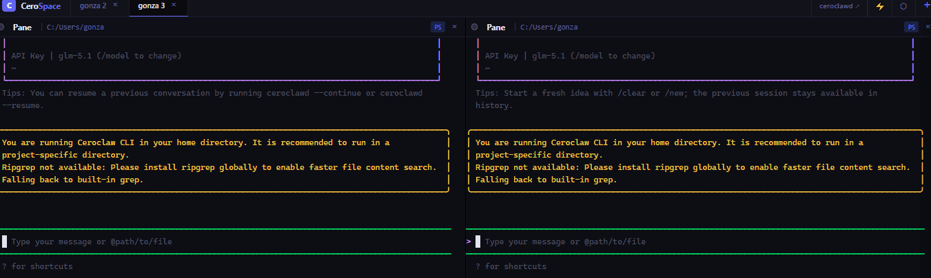 Contexto compartido via Cortex